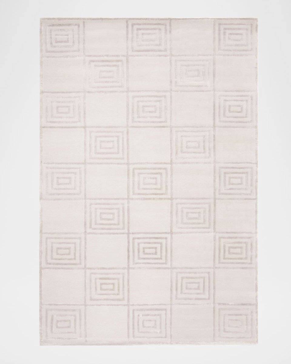 Alistair Tiles Hand Knotted Rug